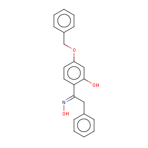 CAS No:143286-80-0 Ethanone, 1-[2-hydroxy-4-(phenylmethoxy)phenyl]-2-phenyl-, oxime