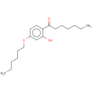 CAS No:143286-90-2 1-Heptanone, 1-[4-(hexyloxy)-2-hydroxyphenyl]-