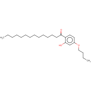 CAS No:143287-01-8 1-Tetradecanone, 1-(4-butoxy-2-hydroxyphenyl)-