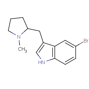 CAS No:143322-57-0 5-bromo-3-[[(2R)-1-methylpyrrolidin-2-yl]methyl]-1H-indole