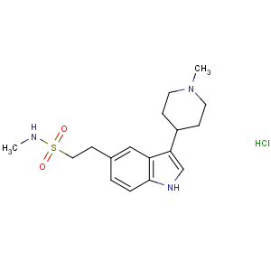 CAS No:143388-64-1 N-methyl-2-[3-(1-methylpiperidin-4-yl)-1H-indol-5-yl]ethanesulfonamide