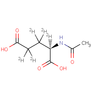 CAS No:14341-87-8 Glutamic-2,3,3,4,4-d5acid, N-acetyl-, D- (8CI)