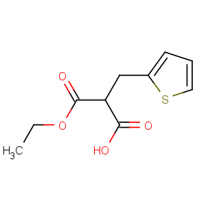 CAS No:143468-96-6 3-ethoxy-3-oxo-2-(thiophen-2-ylmethyl)propanoic acid