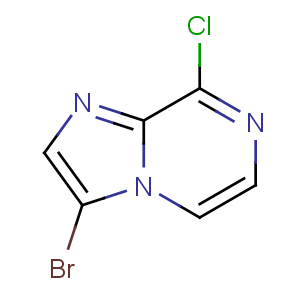 CAS No:143591-61-1 3-bromo-8-chloroimidazo[1,2-a]pyrazine