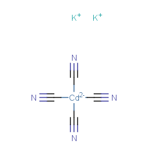 CAS No:14402-75-6 Cadmate(2-),tetrakis(cyano-kC)-,potassium (1:2), (T-4)-