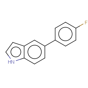 CAS No:144104-44-9 1H-Indole,5-(4-fluorophenyl)-