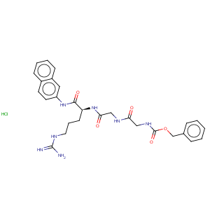 CAS No:1442-79-1 L-Argininamide,N-[(phenylmethoxy)carbonyl]glycylglycyl-N-2-naphthalenyl-, monohydrochloride(9CI)