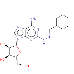 CAS No:144348-08-3 Adenosine,2-[2-(cyclohexylmethylene)hydrazinyl]-