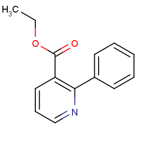 CAS No:144501-28-0 ethyl 2-phenylpyridine-3-carboxylate