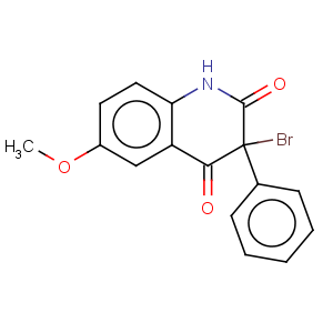 CAS No:144603-17-8 3-Bromo-6-methoxy-3-phenyl-1H-quinoline-2,4-dione