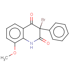 CAS No:144603-18-9 3-Bromo-8-methoxy-3-phenyl-1H-quinoline-2,4-dione