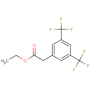 CAS No:144632-97-3 ethyl 2-[3,5-bis(trifluoromethyl)phenyl]acetate