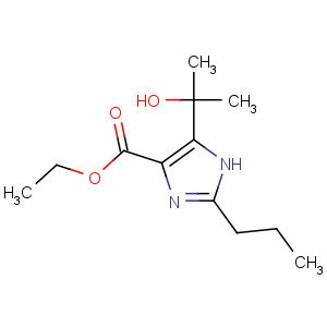 CAS No:144689-93-0 ethyl 5-(2-hydroxypropan-2-yl)-2-propyl-1H-imidazole-4-carboxylate