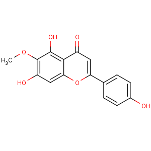 CAS No:1447-88-7 5,7-dihydroxy-2-(4-hydroxyphenyl)-6-methoxychromen-4-one