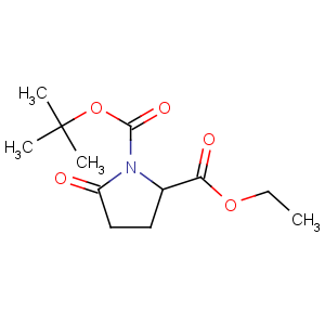 CAS No:144978-12-1 1-O-tert-butyl 2-O-ethyl (2S)-5-oxopyrrolidine-1,2-dicarboxylate