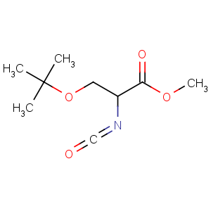 CAS No:145080-94-0 methyl (2S)-2-isocyanato-3-[(2-methylpropan-2-yl)oxy]propanoate