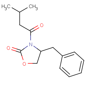 CAS No:145589-03-3 (4R)-4-benzyl-3-(3-methylbutanoyl)-1,3-oxazolidin-2-one