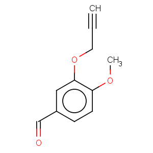 CAS No:145654-01-9 Benzaldehyde,4-methoxy-3-(2-propyn-1-yloxy)-