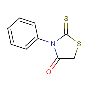 CAS No:1457-46-1 3-phenyl-2-sulfanylidene-1,3-thiazolidin-4-one