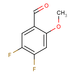 CAS No:145742-34-3 4,5-difluoro-2-methoxybenzaldehyde