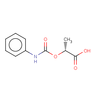 CAS No:145987-00-4 Propanoic acid,2-[[(phenylamino)carbonyl]oxy]-, (2R)-