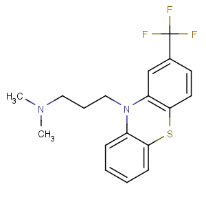 CAS No:146-54-3 N,N-dimethyl-3-[2-(trifluoromethyl)phenothiazin-10-yl]propan-1-amine