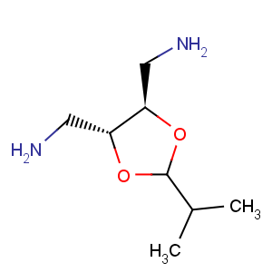 CAS No:146092-05-9 1,3-Dioxolane-4,5-dimethanamine,2-(1-methylethyl)-, (4R,5R)-