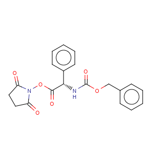 CAS No:146118-22-1 Carbamic acid,[(1S)-2-[(2,5-dioxo-1-pyrrolidinyl)oxy]-2-oxo-1-phenylethyl]-, phenylmethylester (9CI)