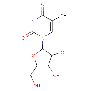 CAS No:1463-10-1 1-[(2R,3R,4S,5R)-3,<br />4-dihydroxy-5-(hydroxymethyl)oxolan-2-yl]-5-methylpyrimidine-2,4-dione