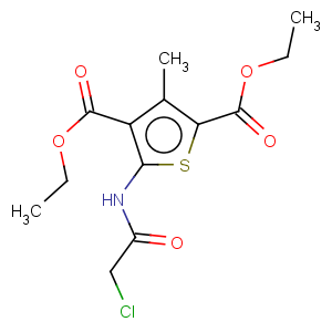 CAS No:146381-87-5 2,4-Thiophenedicarboxylicacid, 5-[(2-chloroacetyl)amino]-3-methyl-, 2,4-diethyl ester