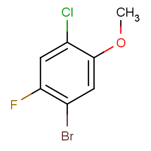 CAS No:146447-18-9 1-bromo-4-chloro-2-fluoro-5-methoxybenzene