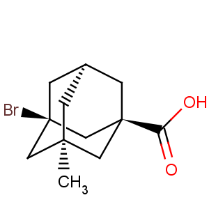 CAS No:14670-95-2 Tricyclo[3.3.1.13,7]decane-1-carboxylicacid, 3-bromo-5-methyl-