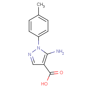 CAS No:14678-93-4 5-amino-1-(4-methylphenyl)pyrazole-4-carboxylic acid