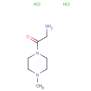 CAS No:146788-11-6 Ethanone,2-amino-1-(4-methyl-1-piperazinyl)-, hydrochloride (1:2)