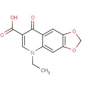 CAS No:14698-29-4 5-ethyl-8-oxo-[1,3]dioxolo[4,5-g]quinoline-7-carboxylic acid
