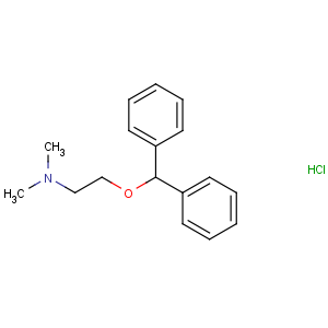 CAS No:147-24-0 2-benzhydryloxy-N,N-dimethylethanamine