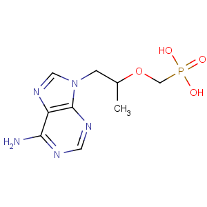 CAS No:147127-20-6 [(2R)-1-(6-aminopurin-9-yl)propan-2-yl]oxymethylphosphonic acid