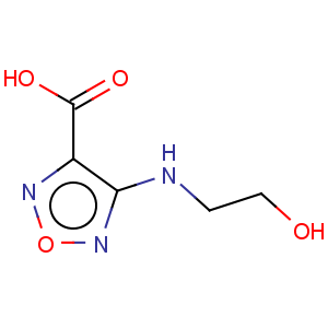 CAS No:147194-40-9 1,2,5-Oxadiazole-3-carboxylicacid, 4-[(2-hydroxyethyl)amino]-