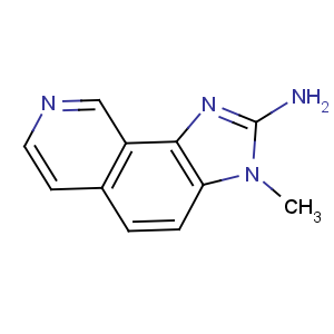 CAS No:147293-14-9 3H-Imidazo[4,5-h]isoquinolin-2-amine,3-methyl-