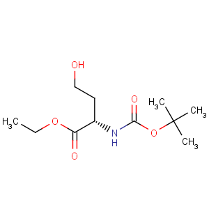 CAS No:147325-09-5 L-Homoserine,N-[(1,1-dimethylethoxy)carbonyl]-, ethyl ester