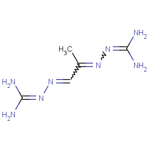 CAS No:147605-13-8 2-[(E)-[(1E)-1-(diaminomethylidenehydrazinylidene)propan-2-ylidene]<br />amino]guanidine