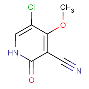 CAS No:147619-40-7 5-chloro-4-methoxy-2-oxo-1H-pyridine-3-carbonitrile
