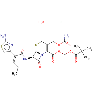 CAS No:147816-24-8 Cefcapene pivoxil hydrochloride