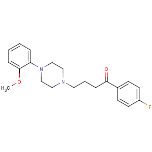 CAS No:1480-19-9 1-(4-fluorophenyl)-4-[4-(2-methoxyphenyl)piperazin-1-yl]butan-1-one