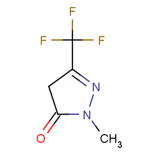 CAS No:1481-02-3 2-methyl-5-(trifluoromethyl)-4H-pyrazol-3-one