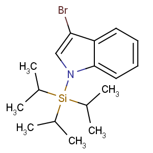 CAS No:148249-36-9 (3-bromoindol-1-yl)-tri(propan-2-yl)silane