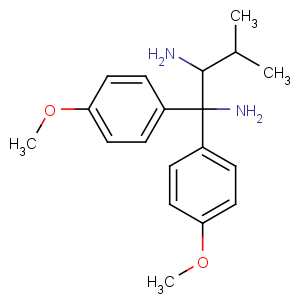 CAS No:148369-91-9 (2S)-1,1-bis(4-methoxyphenyl)-3-methylbutane-1,2-diamine
