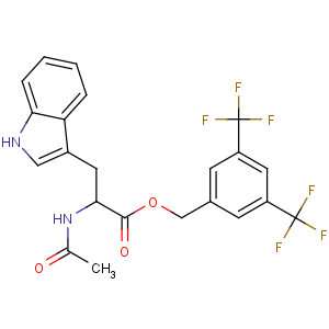 CAS No:148451-96-1 L-Tryptophan,N-acetyl-, [3,5-bis(trifluoromethyl)phenyl]methyl ester