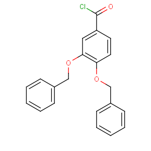 CAS No:1486-54-0 3,4-bis(phenylmethoxy)benzoyl chloride