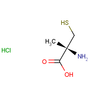 CAS No:148766-37-4 L-Cysteine, 2-methyl-,hydrochloride (1:1)